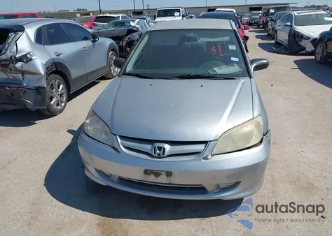 2005 Honda Civic Lx из США, поврежденный, VIN 2HGES16545H541176